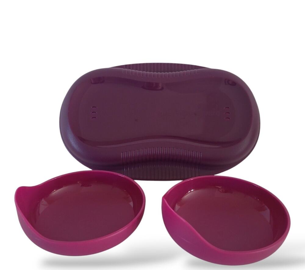 Tupperware Microwave Breakfast Maker Set - Item 10049000722 - Egg Cooker Purple
